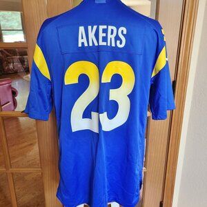 Nike Men's Los Angeles Rams 23 Jersey Cam Akers